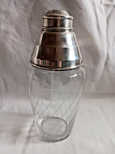 Vintage cocktailshaker glas - vintage,