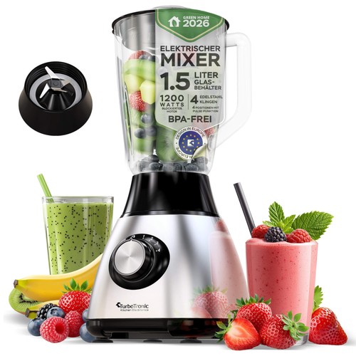 1200w standmixer glas - standmixer,