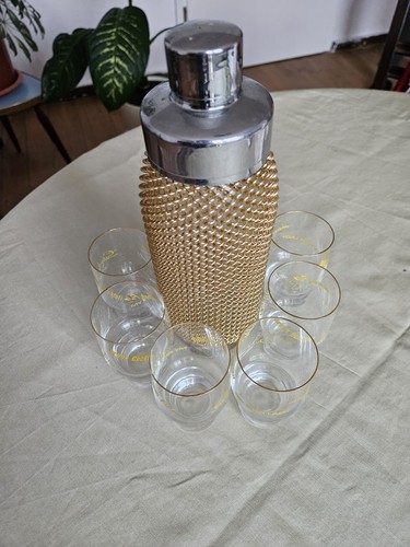 Shaker vintage gold 60er 70er - gold,