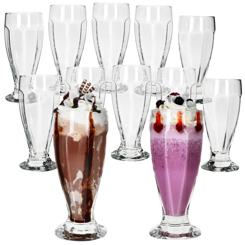 12x london eisbecher mit fuß - eisbecher,