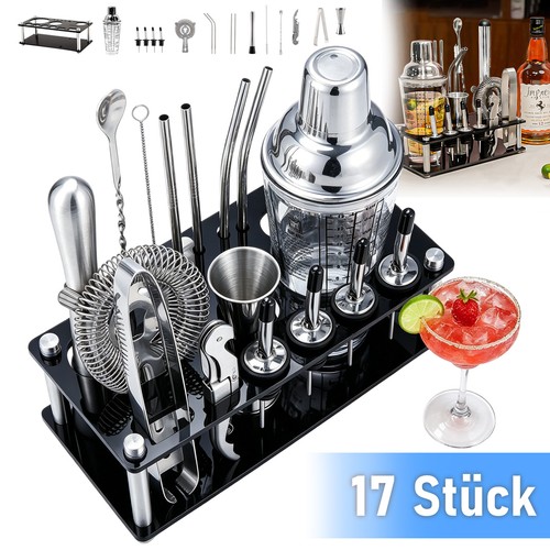 17x cocktail shaker set - set, 400ml