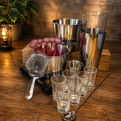 Corona cocktail set tlg - corona, 14-tlg