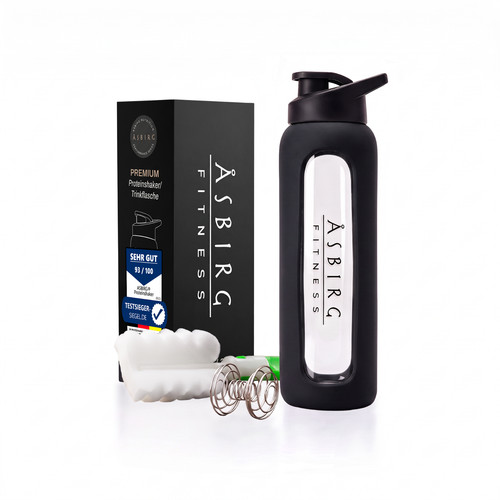 Asbirg protein shaker glas - protein,