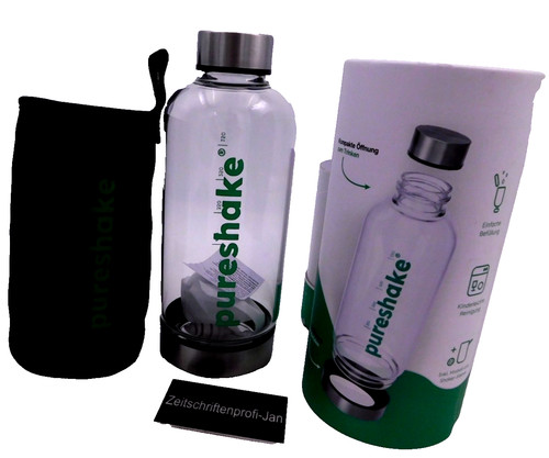 Pureshake glasshaker edelstahl - pureshake,