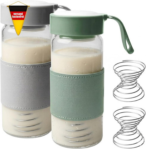 Protein shaker glas 480ml aus - protein,