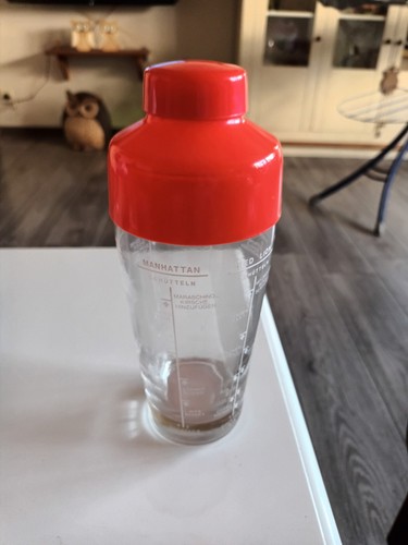 Cocktail shaker glas mit - cocktail,
