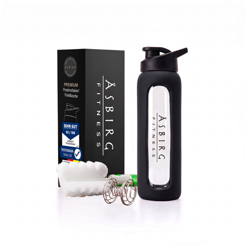 Asbirg protein shaker glas - protein,