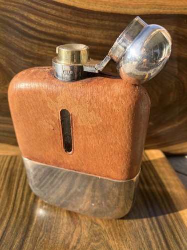 Vintage dunhill flachmann aus - dunhill,