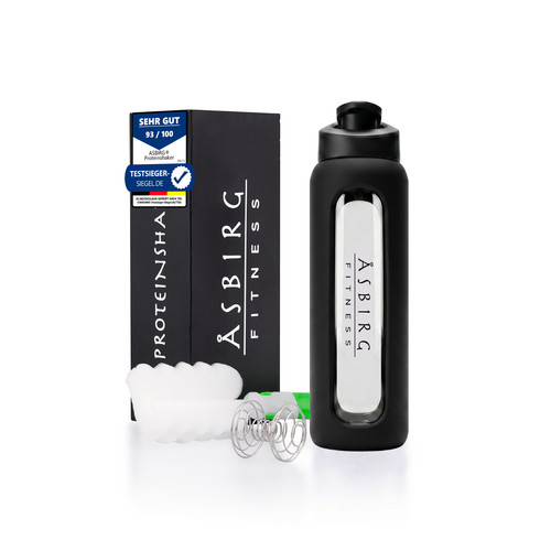 Asbirg protein shaker glas - shaker,