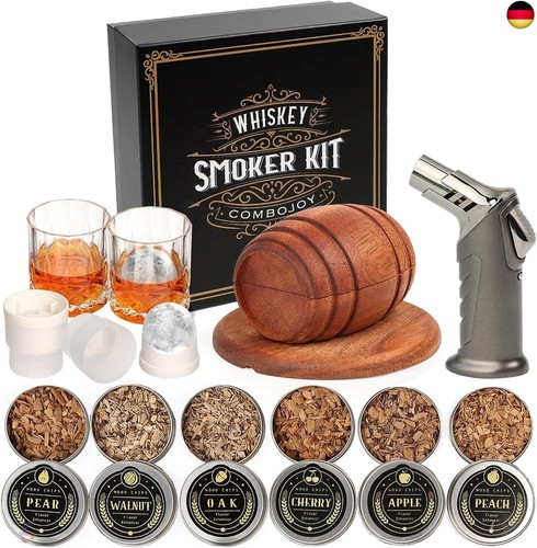 Whiskey smoker kit with - smoker,
