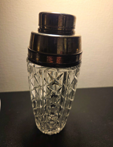Cocktail shaker glas metall - cocktail, glas/metall