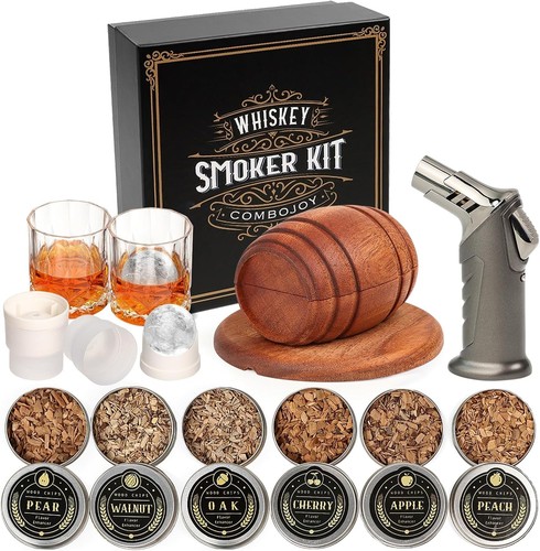 Whiskey smoker kit mit torch - kit,